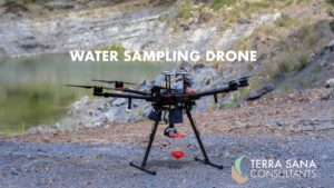 Water sampling drone